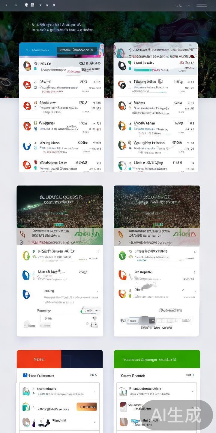 查看赛事信息
在对应体育类别中，用户可以浏览到当
